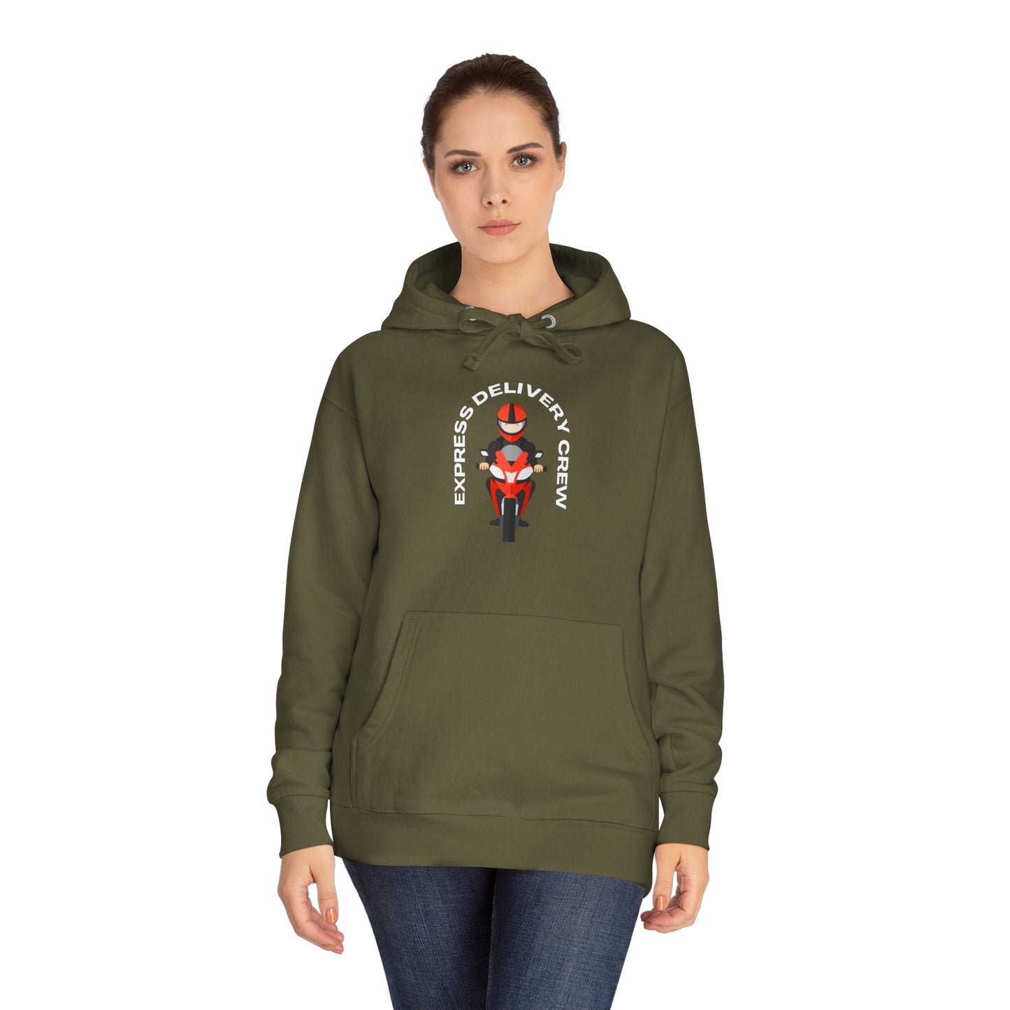 Express Delivery Crew - Unisex Fleece Hoodie