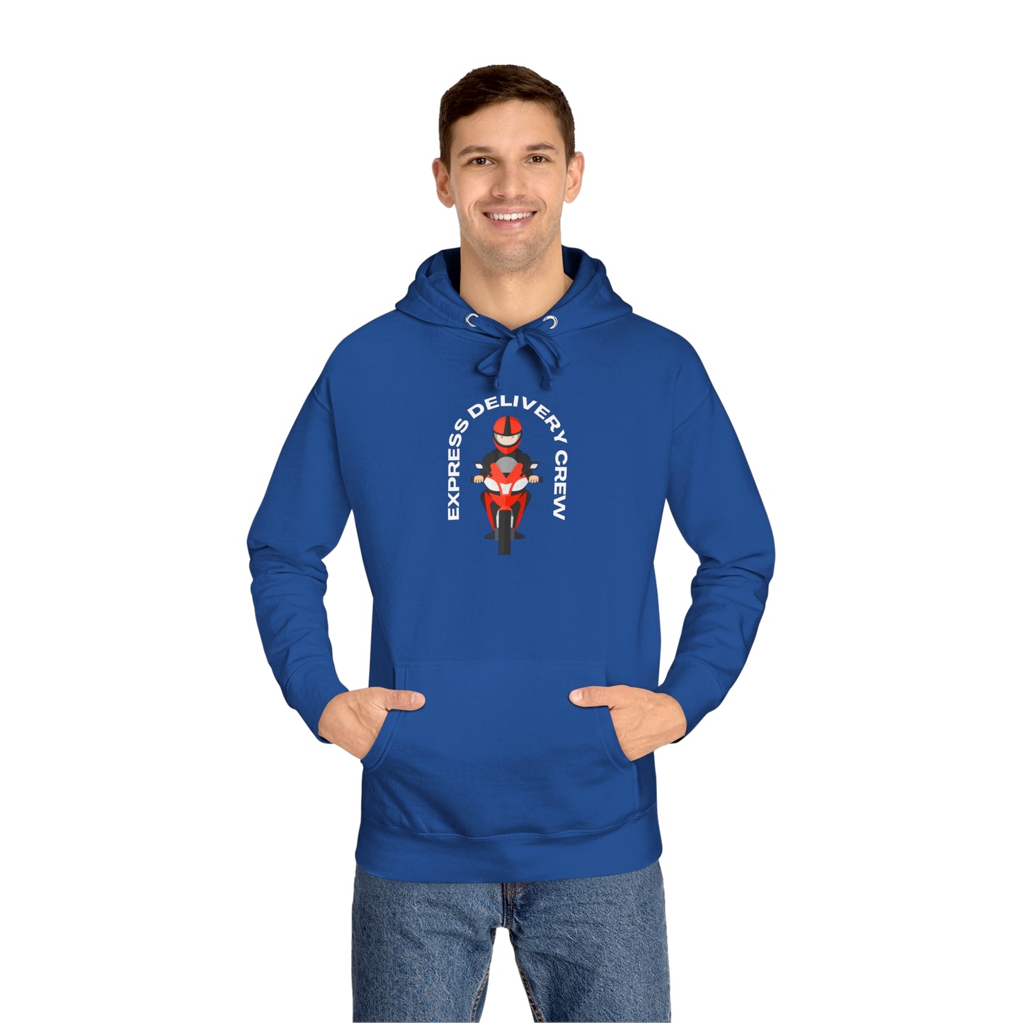 Express Delivery Crew - Unisex Fleece Hoodie