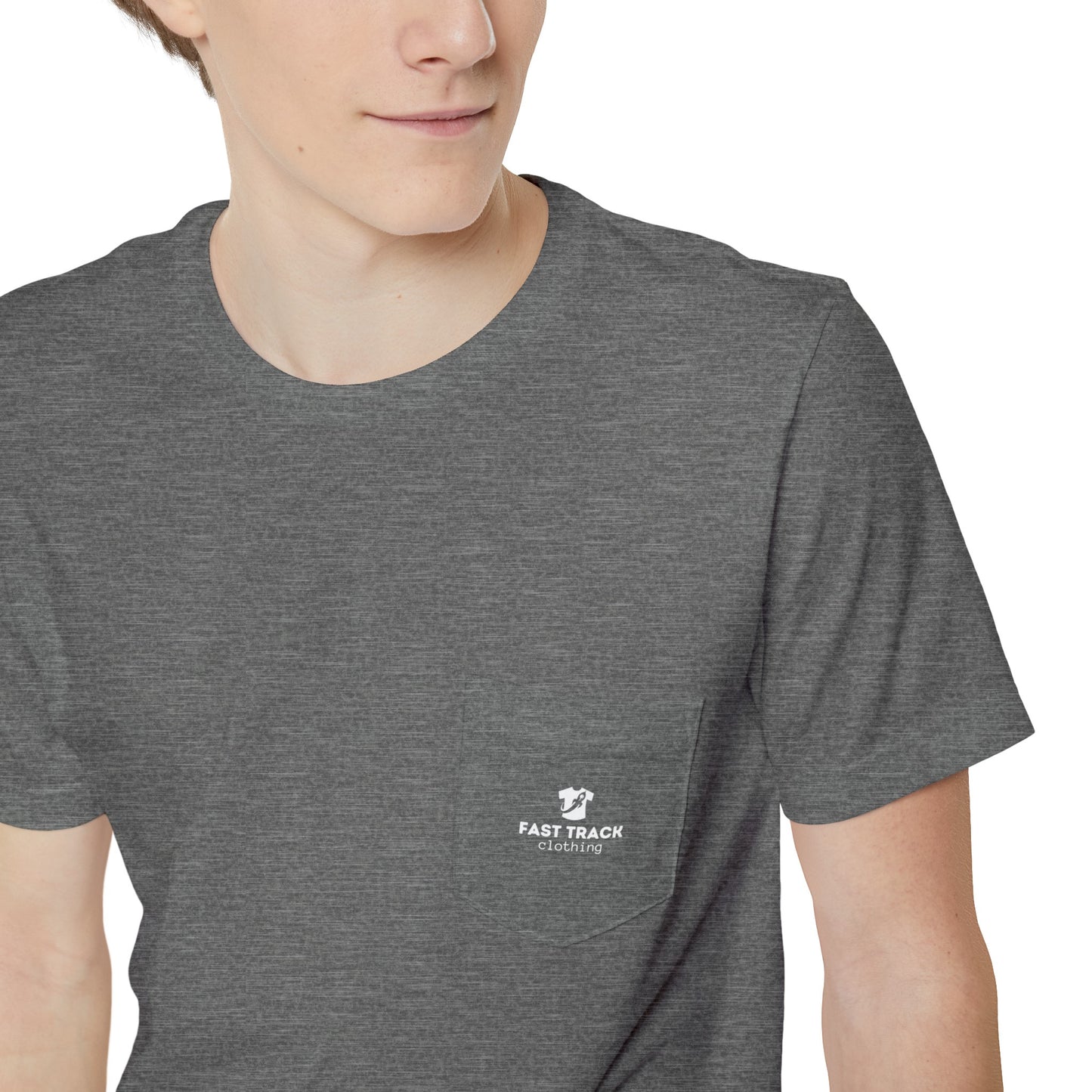 Fast Track Unisex Pocket T-shirt