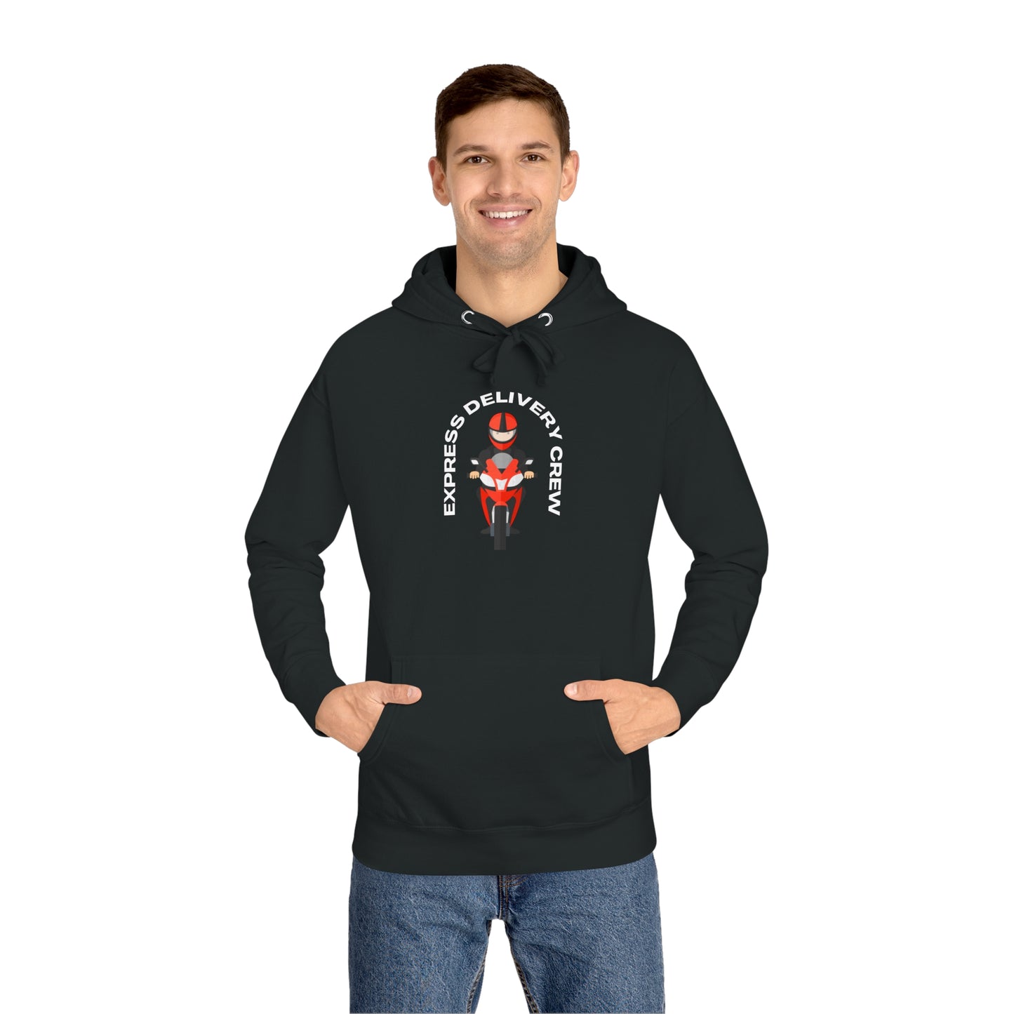 Express Delivery Crew - Unisex Fleece Hoodie