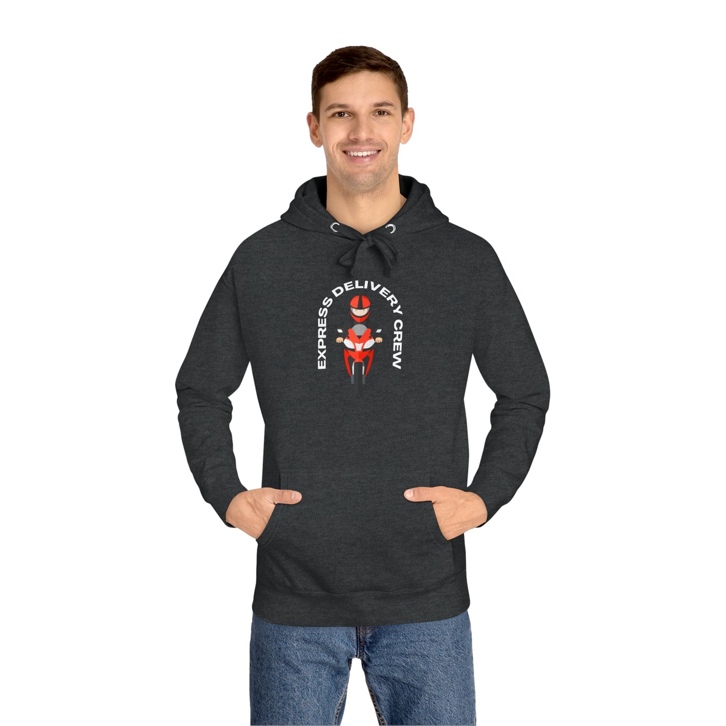 Express Delivery Crew - Unisex Fleece Hoodie
