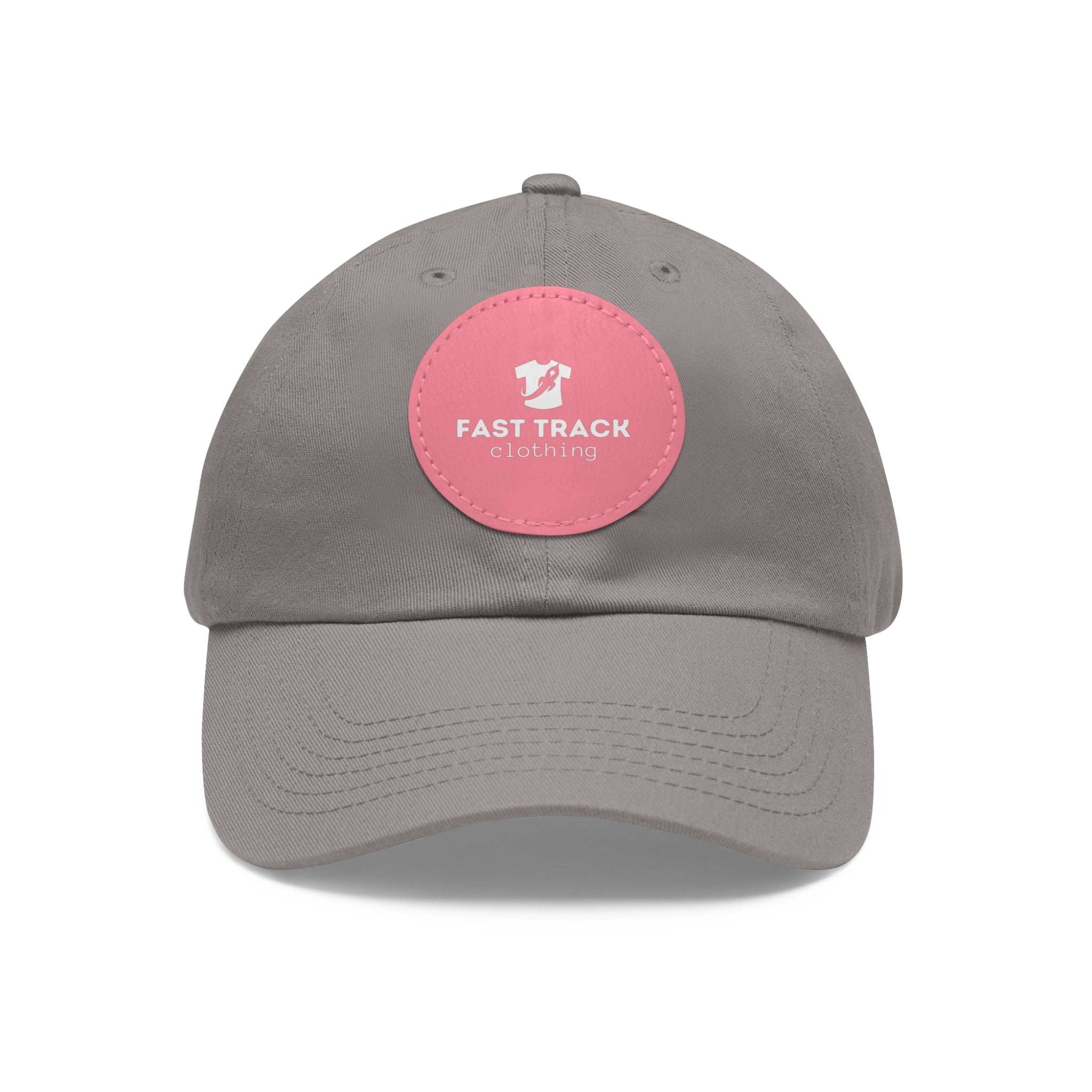 Fast Track Leather Patch Cap