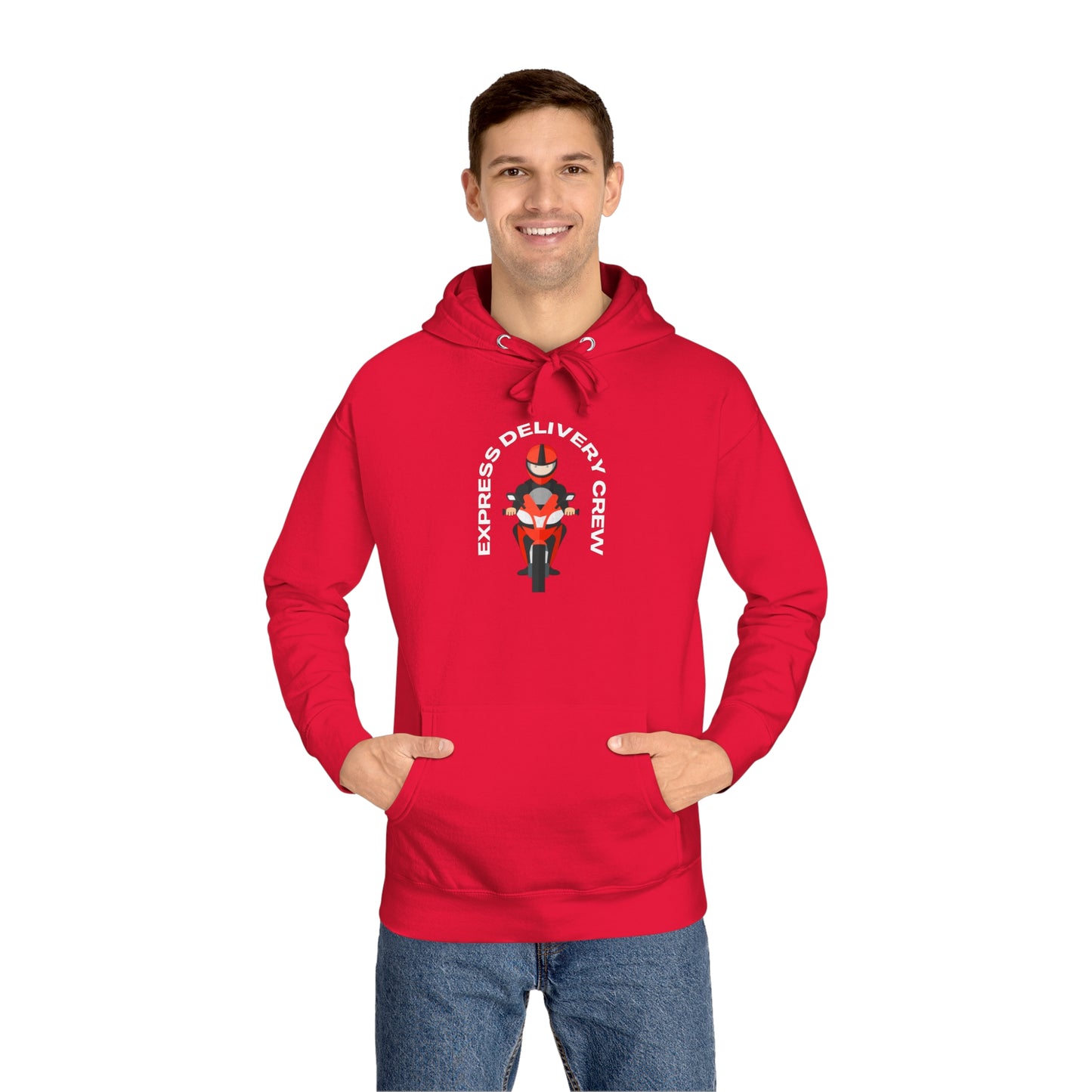 Express Delivery Crew - Unisex Fleece Hoodie