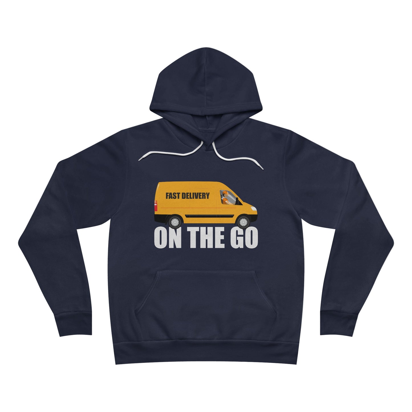 On the Go - Unisex Sponge Fleece Pullover Hoodie