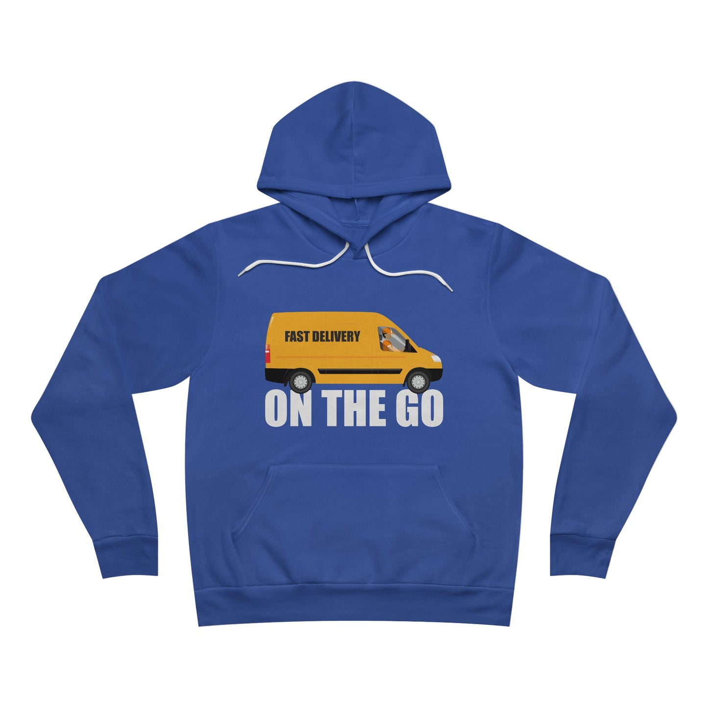 On the Go - Unisex Sponge Fleece Pullover Hoodie