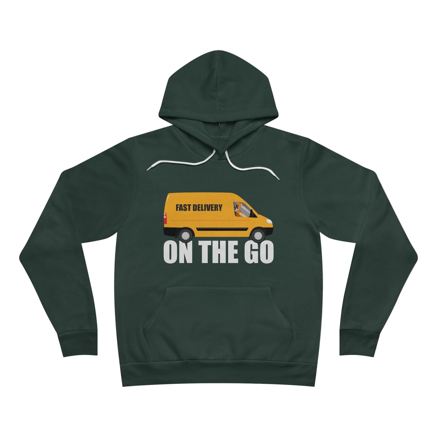 On the Go - Unisex Sponge Fleece Pullover Hoodie