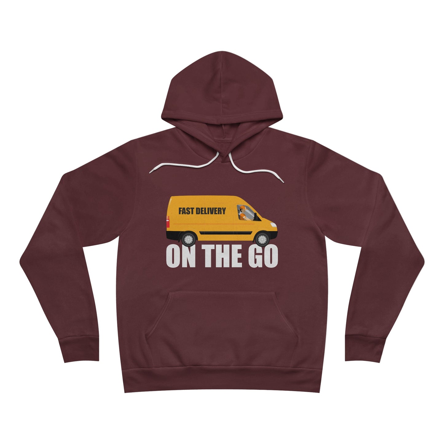 On the Go - Unisex Sponge Fleece Pullover Hoodie