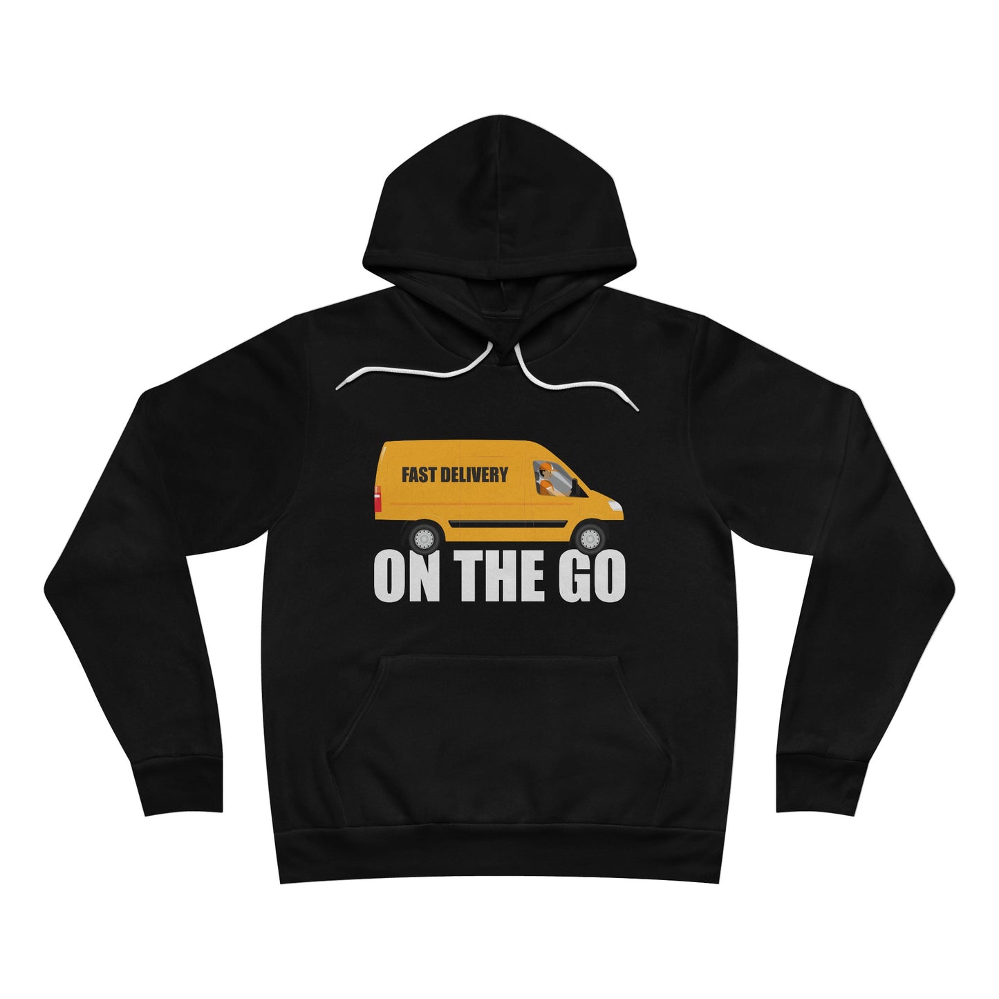 On the Go - Unisex Sponge Fleece Pullover Hoodie