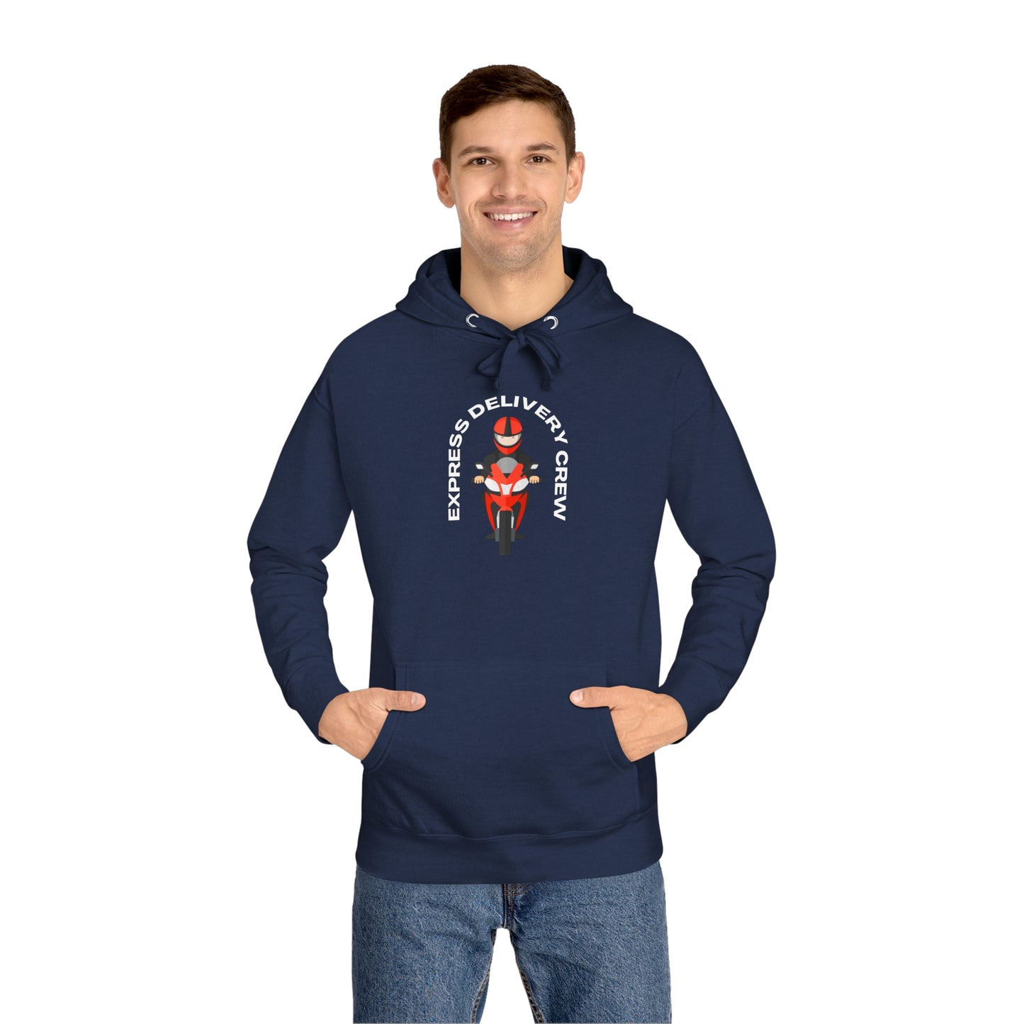 Express Delivery Crew - Unisex Fleece Hoodie