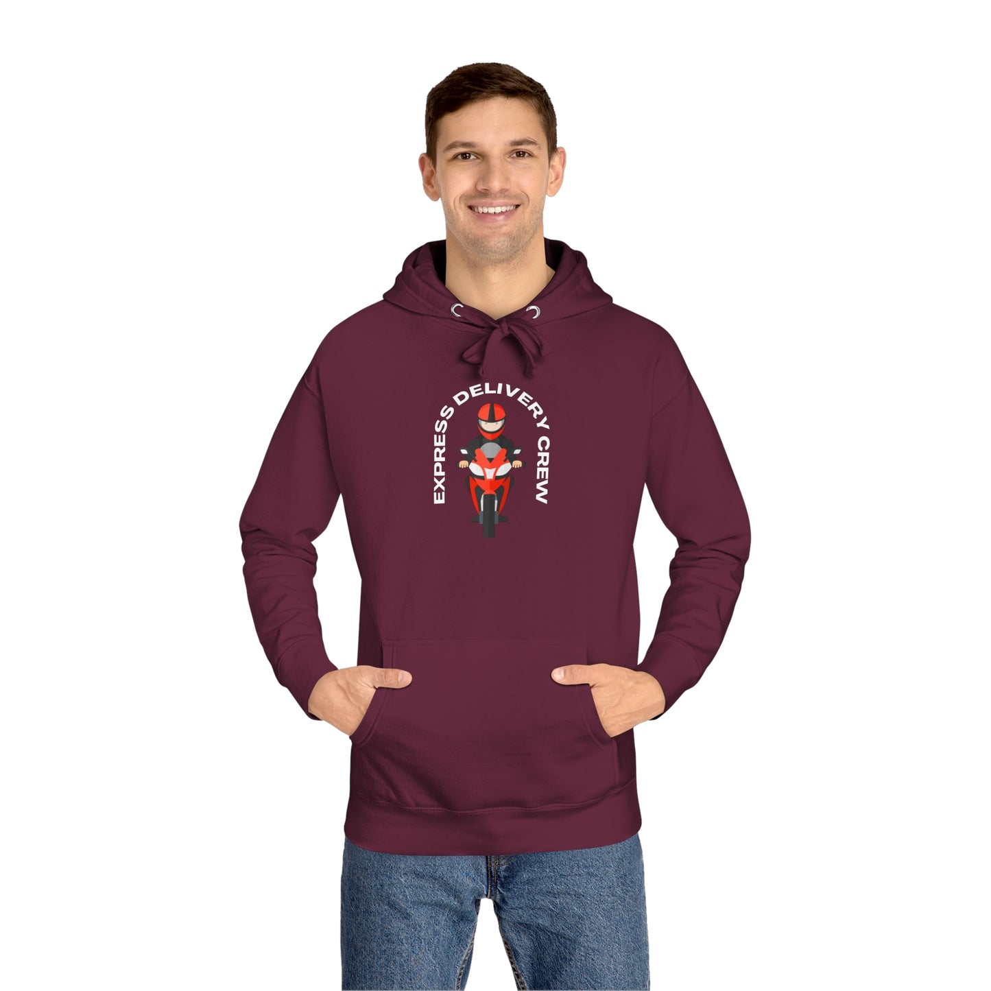 Express Delivery Crew - Unisex Fleece Hoodie