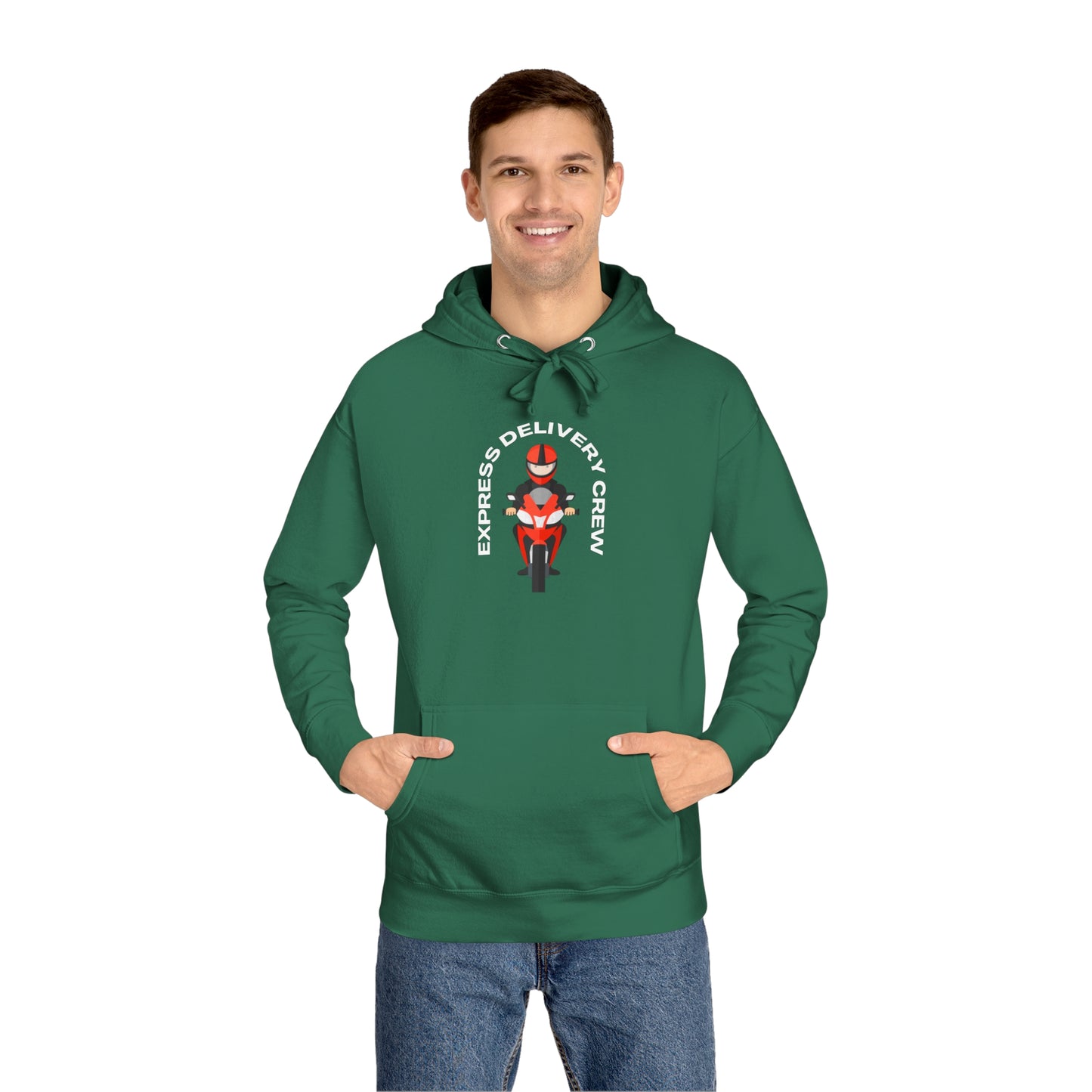 Express Delivery Crew - Unisex Fleece Hoodie
