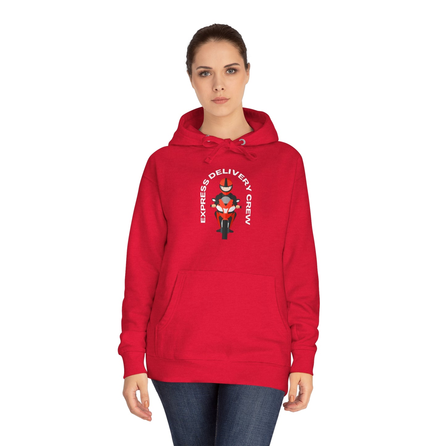 Express Delivery Crew - Unisex Fleece Hoodie