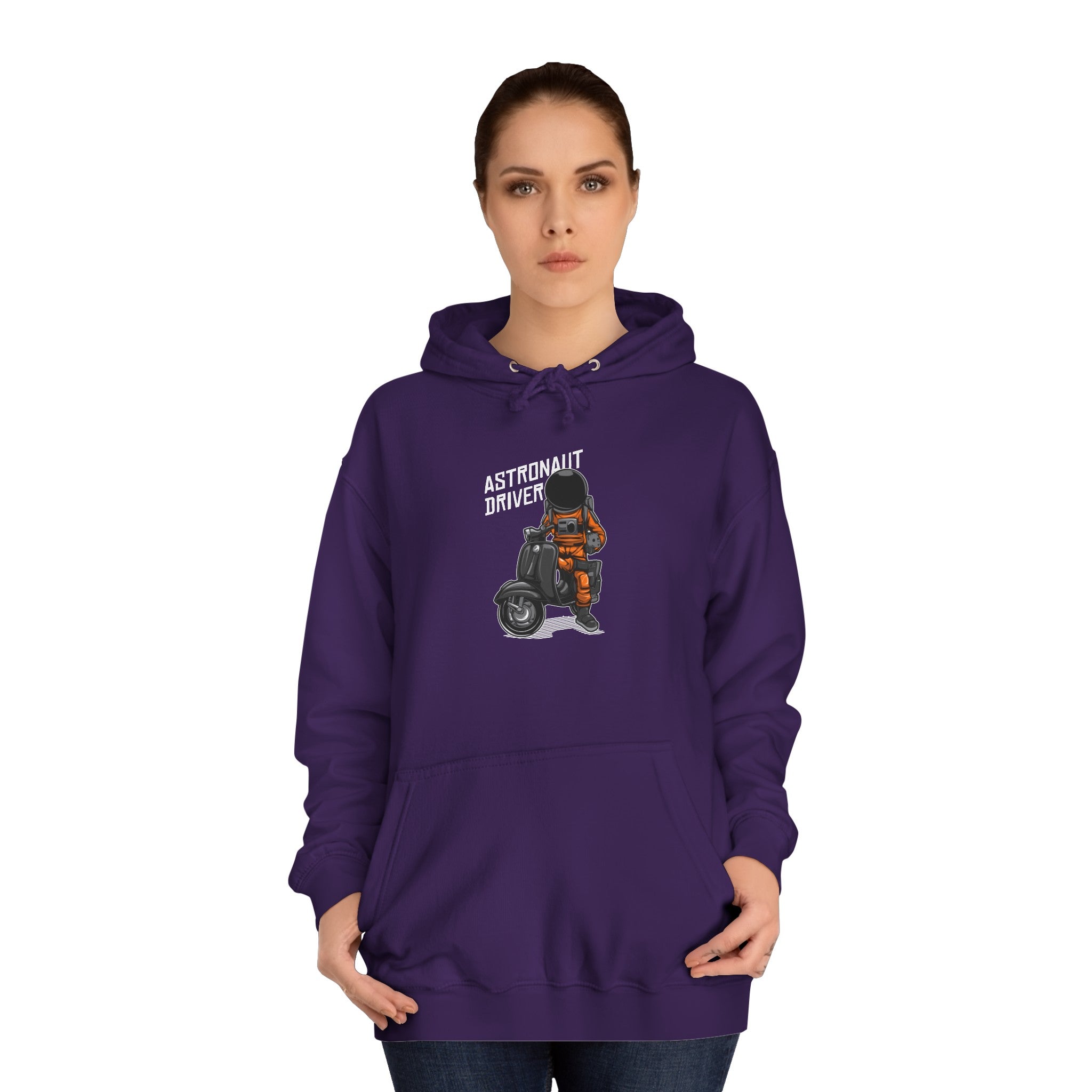 Astronaut Driver  - Unisex College Hoodie