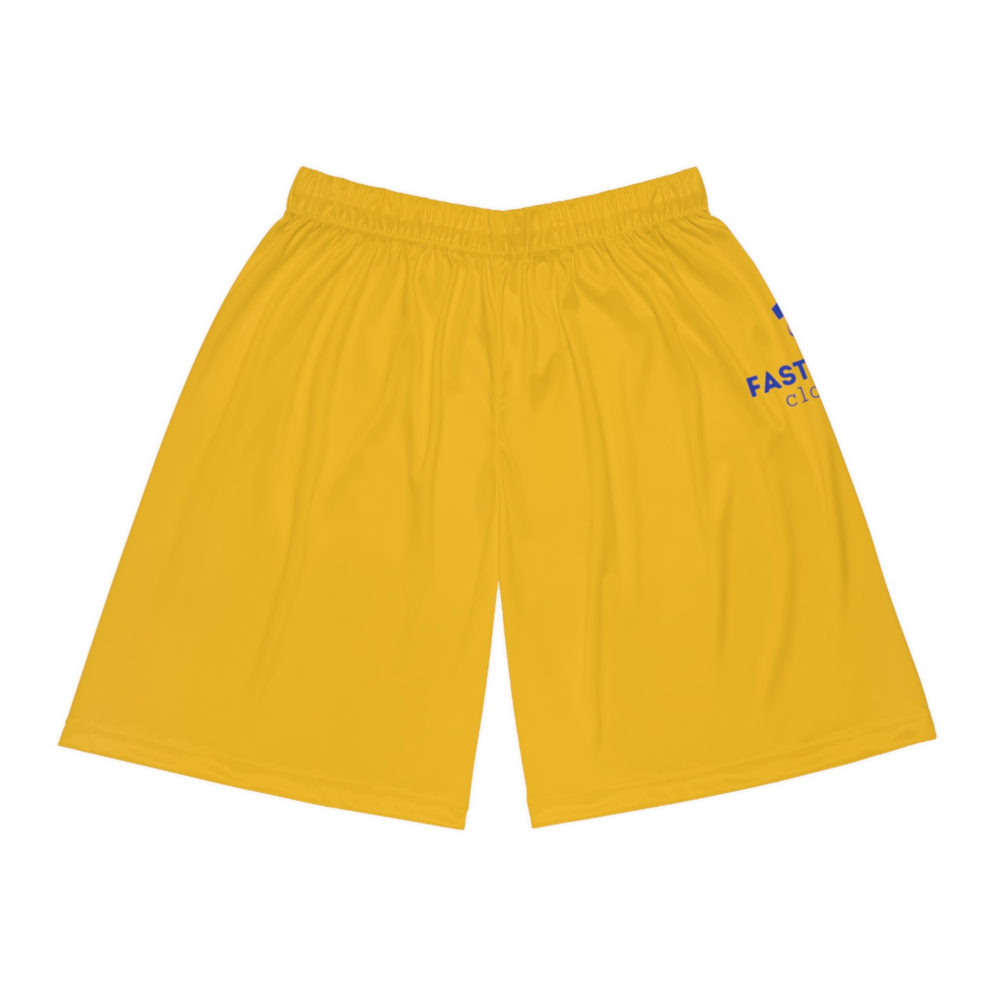 Fast Track Shorts (AOP) - Yellow