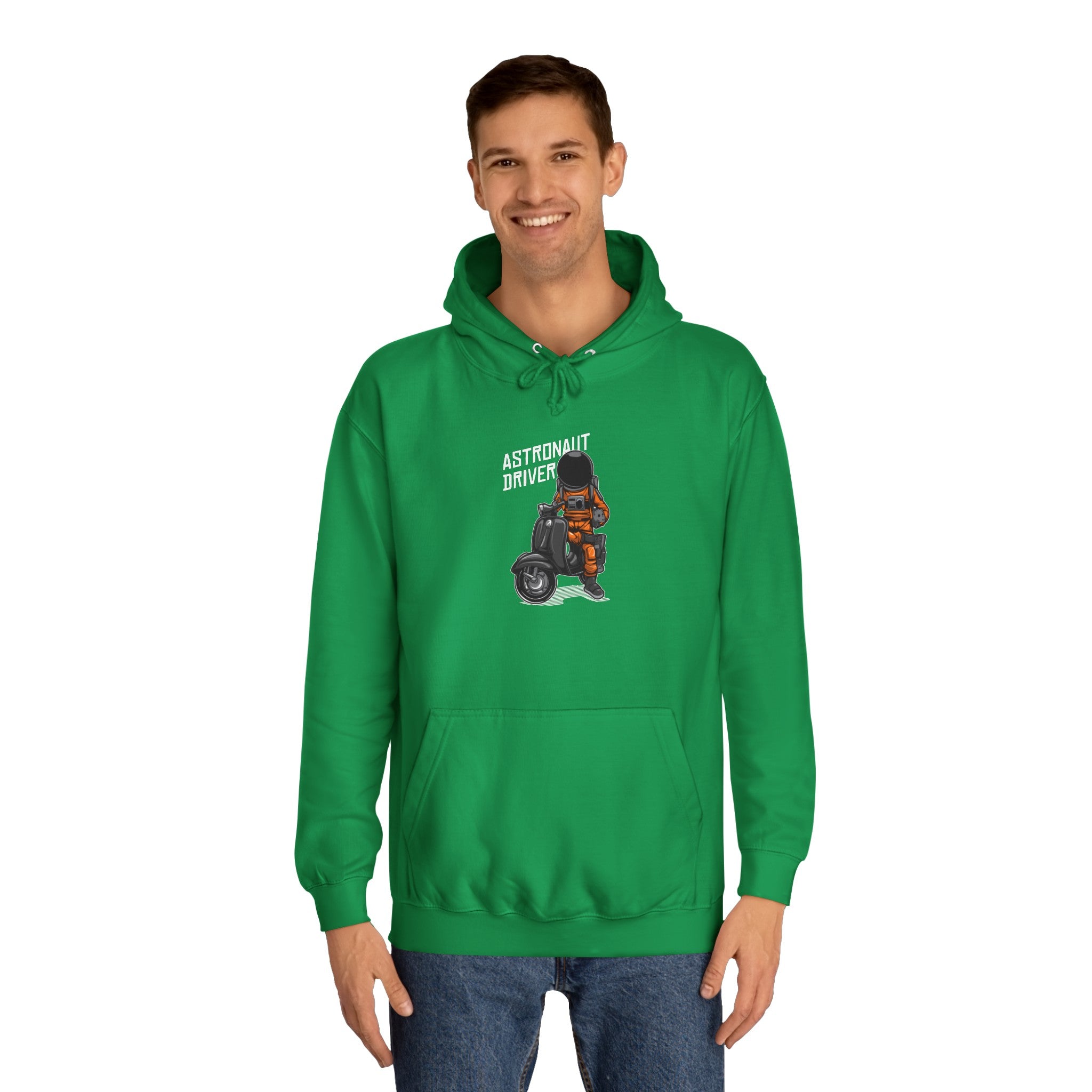 Astronaut Driver  - Unisex College Hoodie