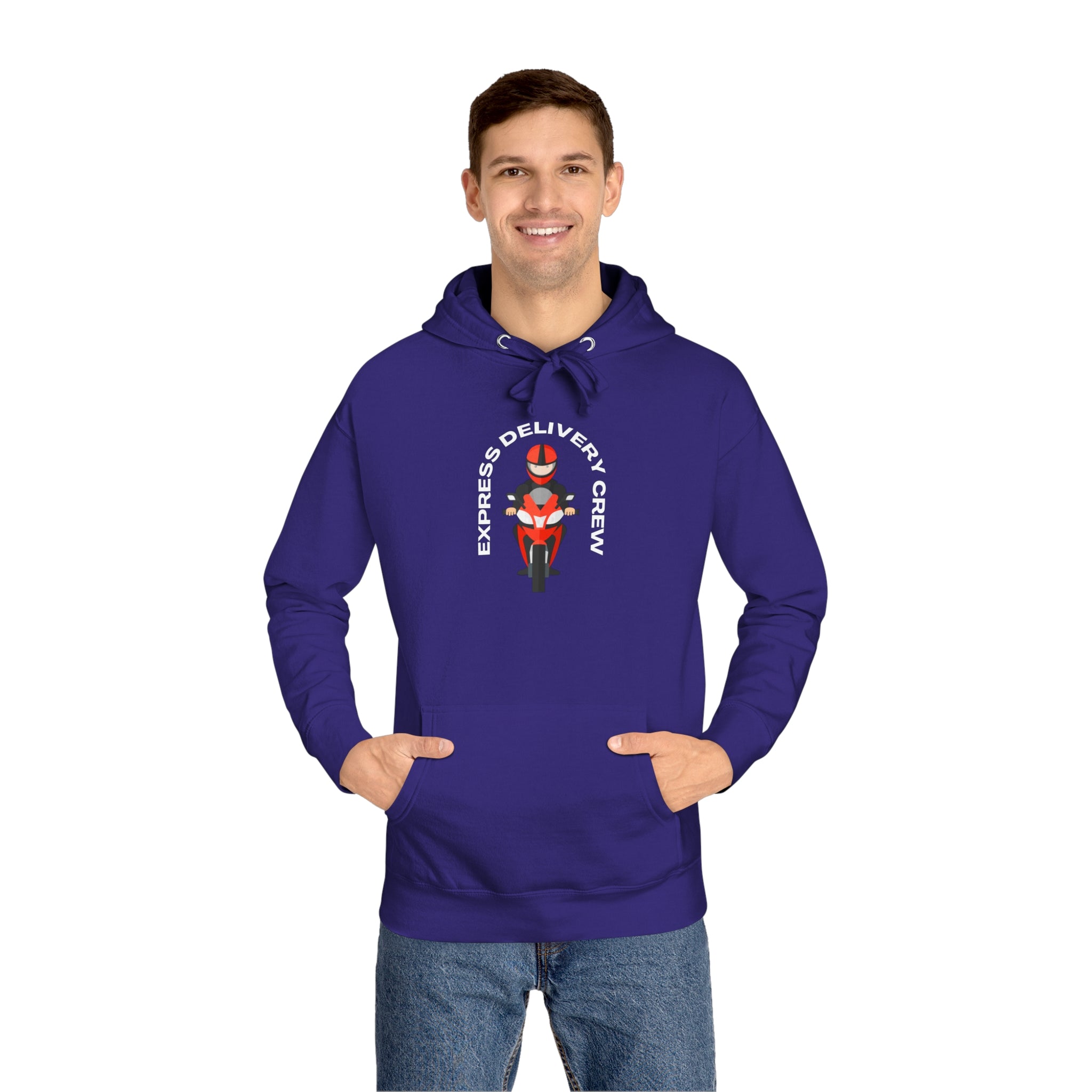 Express Delivery Crew Unisex Fleece Hoodie