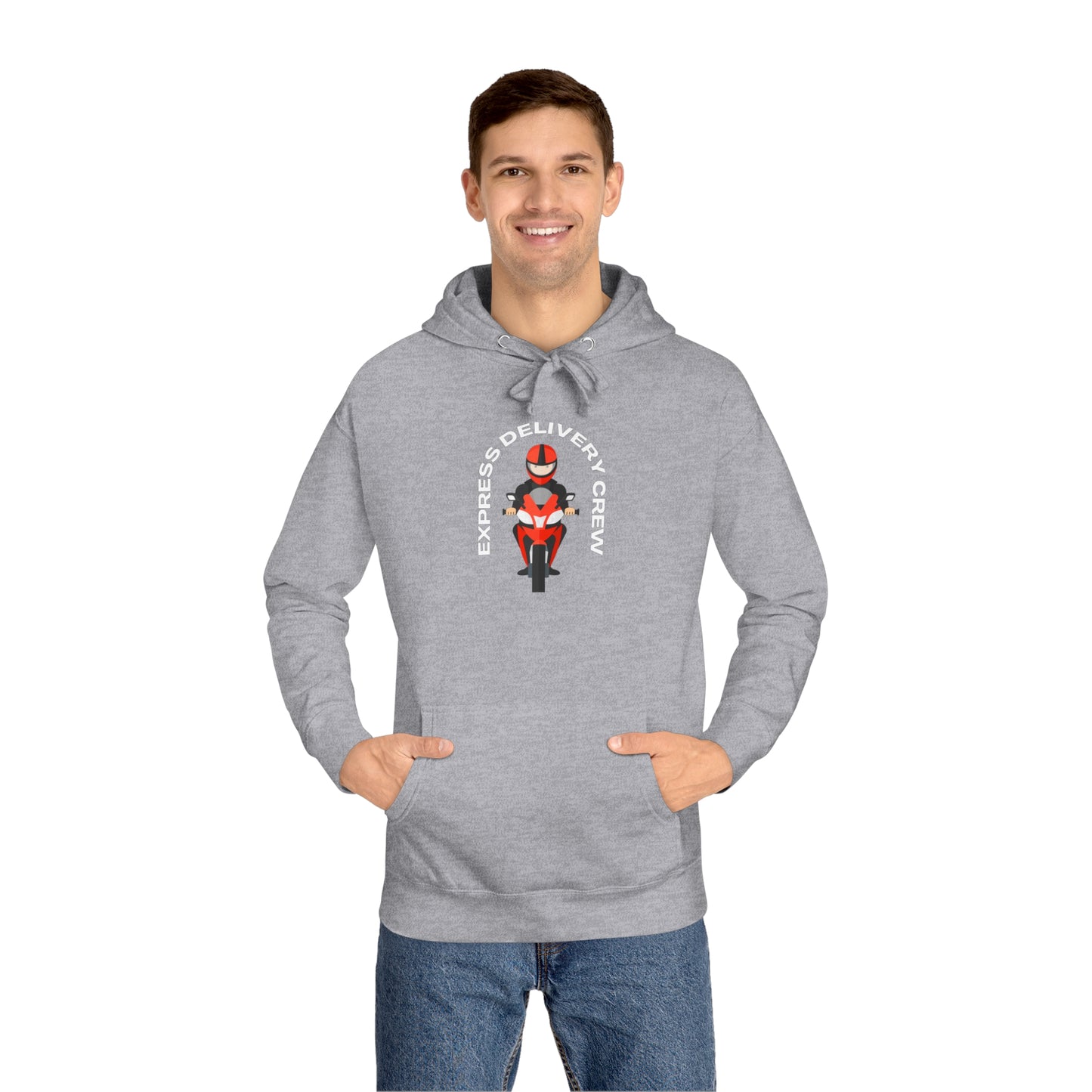 Express Delivery Crew - Unisex Fleece Hoodie